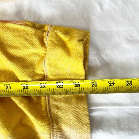 Anthropologie Daily Practice 'For Love' Pink Tie-Dye Sweatshirt Lounge MEDIUM - Picture 6 of 6